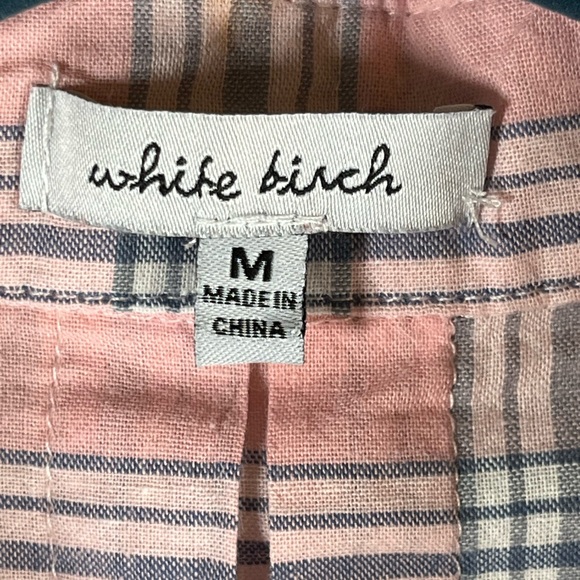 NWOT WHITE BIRCH BUTTON DOWN SHIRT - Picture 7 of 10